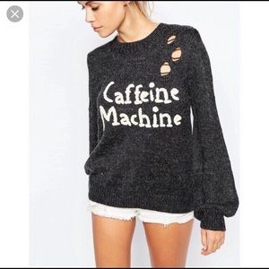 Wildfox Distressed Sweater